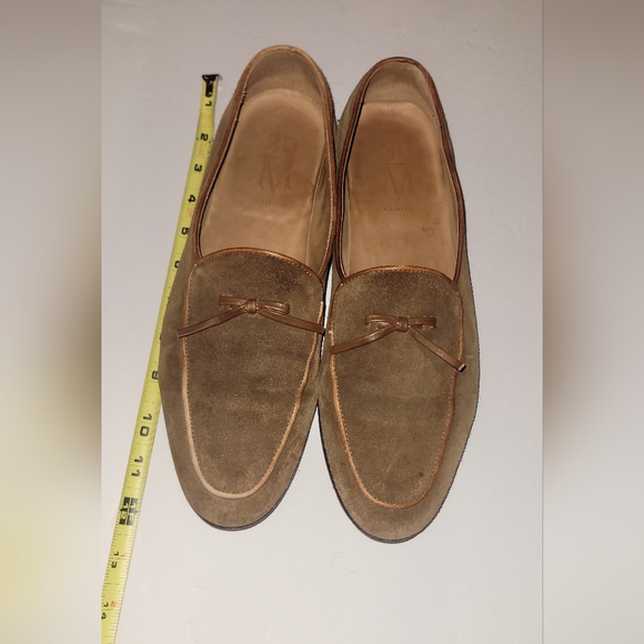 3DM LIFESTYLE Belgian Loafers - Cognac Suede Men's sz 8/8.5 UK 7 GUC - Picture 5 of 6
